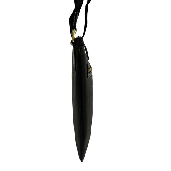 Auth Burberry Dark Brown Black PVC Leather Shoulder Bag - Picture 3 of 16